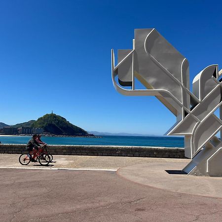 Sagues Beach Apartment San Sebastián Eksteriør bilde